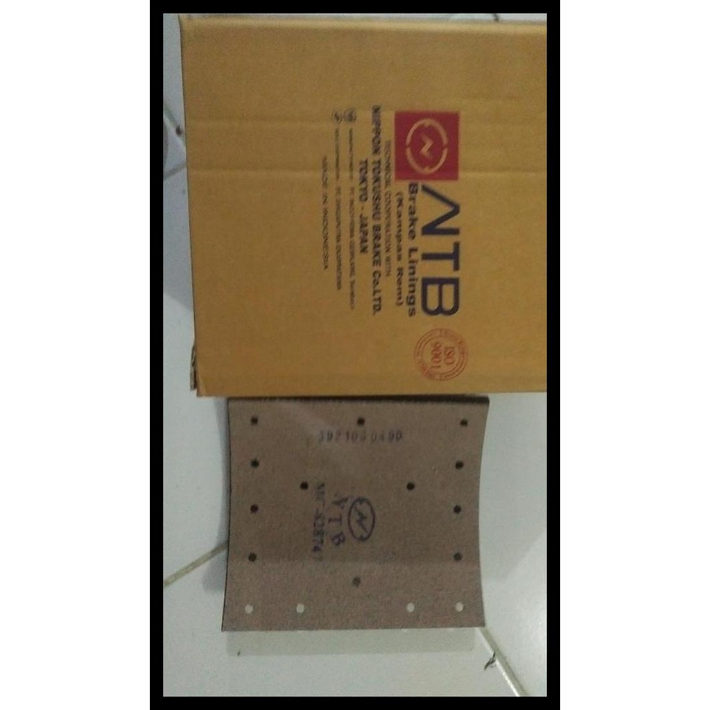 BEST DEAL KAMPAS BRAKE LINING BELAKANG REM HINO LOHAN 355HP NTB M062-1 SET