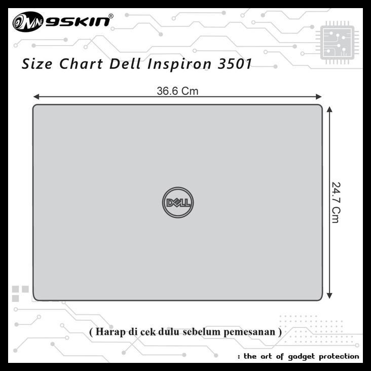TERBARU SKIN PROTECTOR DELL INSPIRON 3501 3M WOOD 