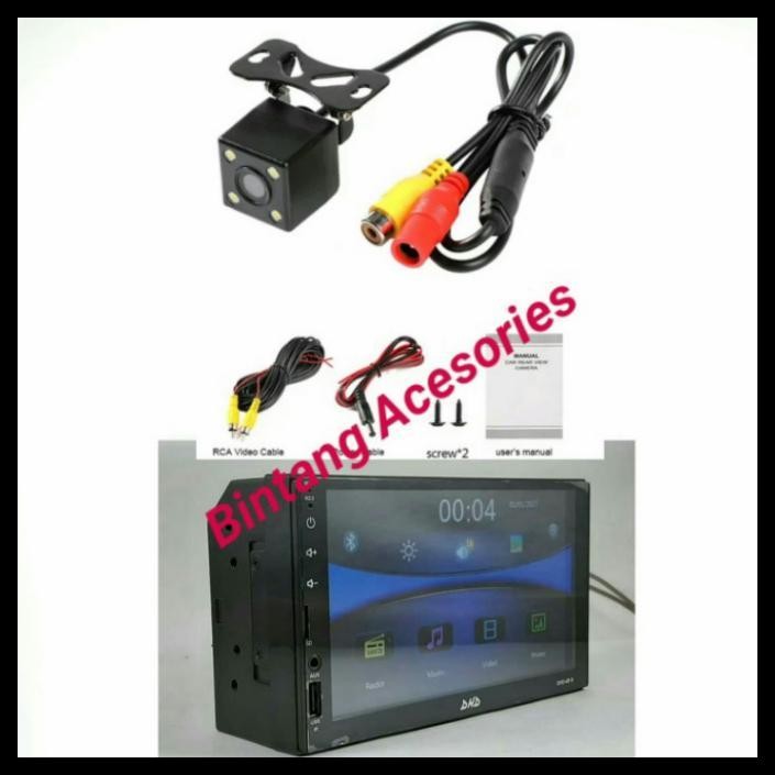 TERBARU HEAD UNIT DOUBLE DIN DAN KAMERA MUNDUR MOBIL MIRAGE WITH ANDROID 