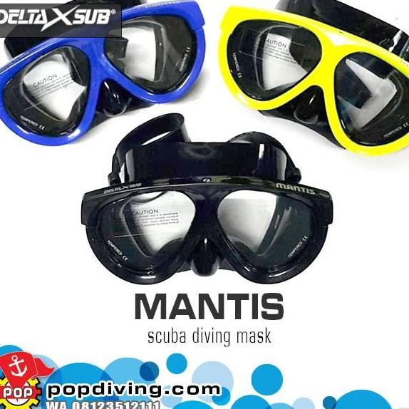 Dakor Delta Mantis Diving Mask Masker Kacamata Selam