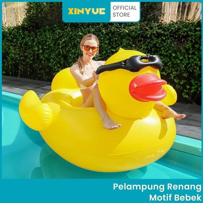 Pelampung Renang Anak Dan Dewasa Bentuk Bebek Jumbo