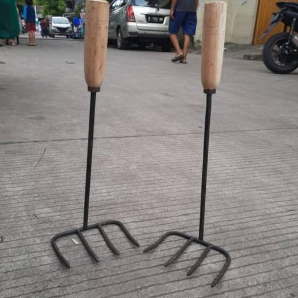 Cangkul Garpu Mini / Cangkul Kebun Mini / Garpu Taman Mini Ready
