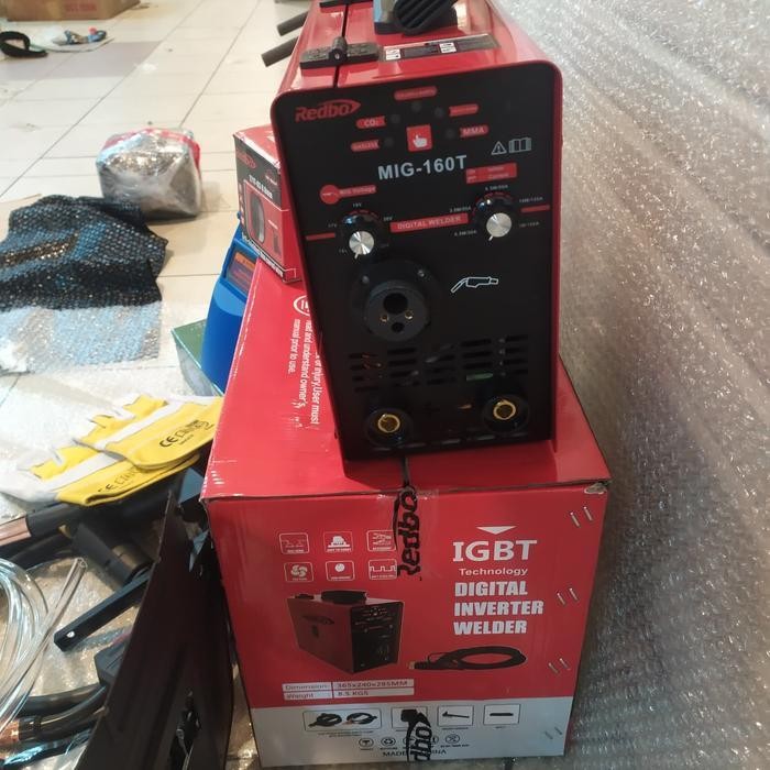 Mesin Las Redbo Mig 160 T Trafo Las Redbo Mig 160T Mesin Las Co2 Original Dan Terpercaya