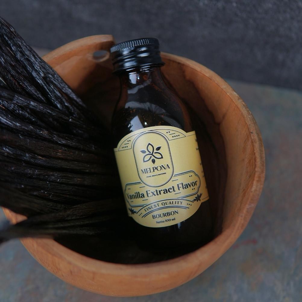 

Salt Melpona Vanilla Extract Flavor Bourbon Ekstrak Vanili Halal Certified Non Alcohol 60 Ml 60Ml Uk-68