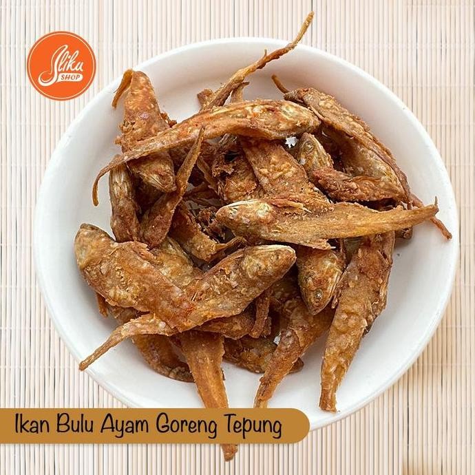 

Ikan Asin Bulu Ayam Goreng Tepung