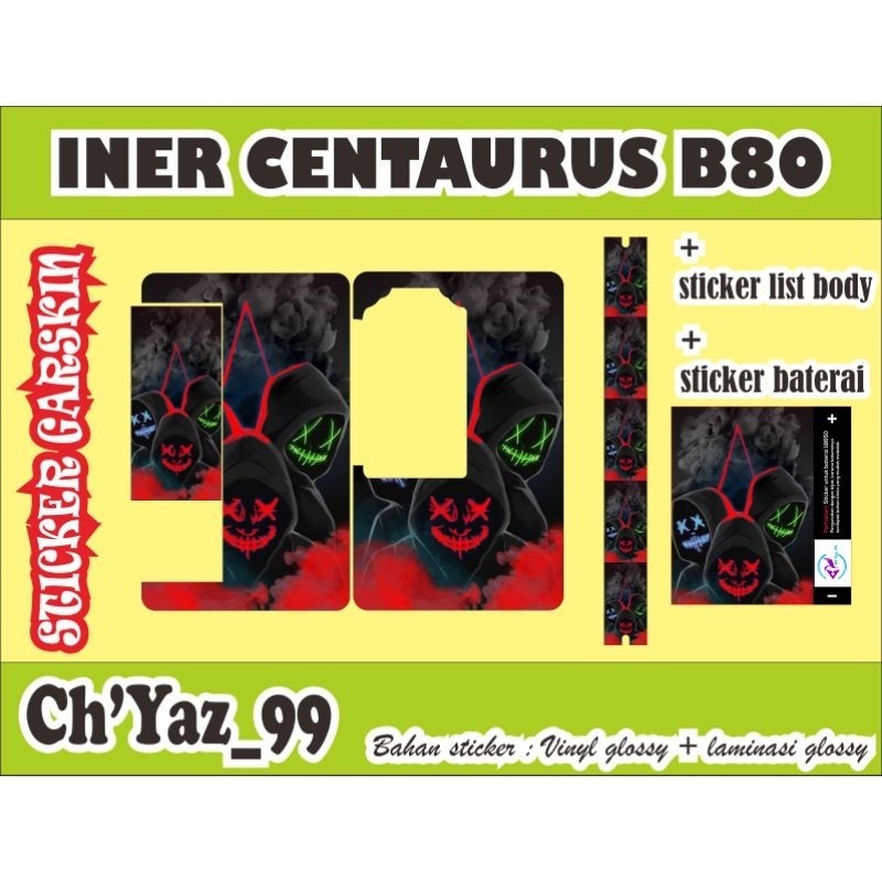 

*2Piece* B80 D Garskin Stiker Casing Custom Bebas Dan Bayar Ditempat