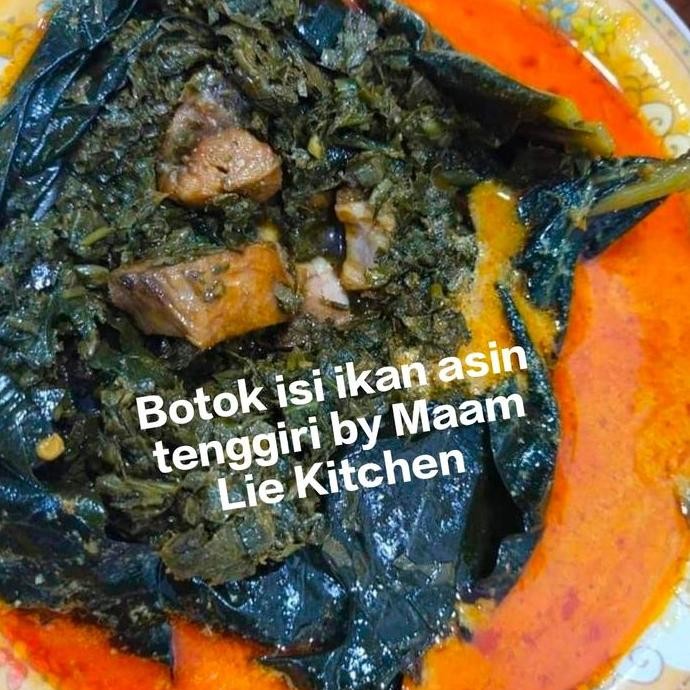 

Botok isi ikan asin tenggiri kalimantan