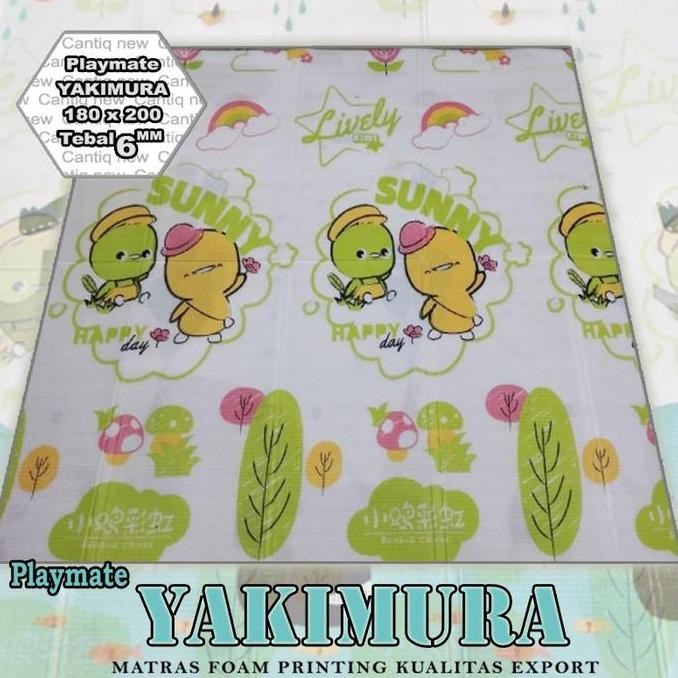 PLAYMAT YAKIMURA 180x200 Playmat Bayi Karpet Lipat Matras Bayi Matras PBS