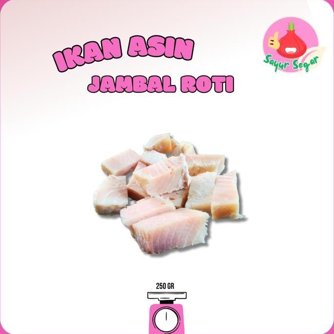 

IKAN ASIN JAMBAL ROTI 250gr