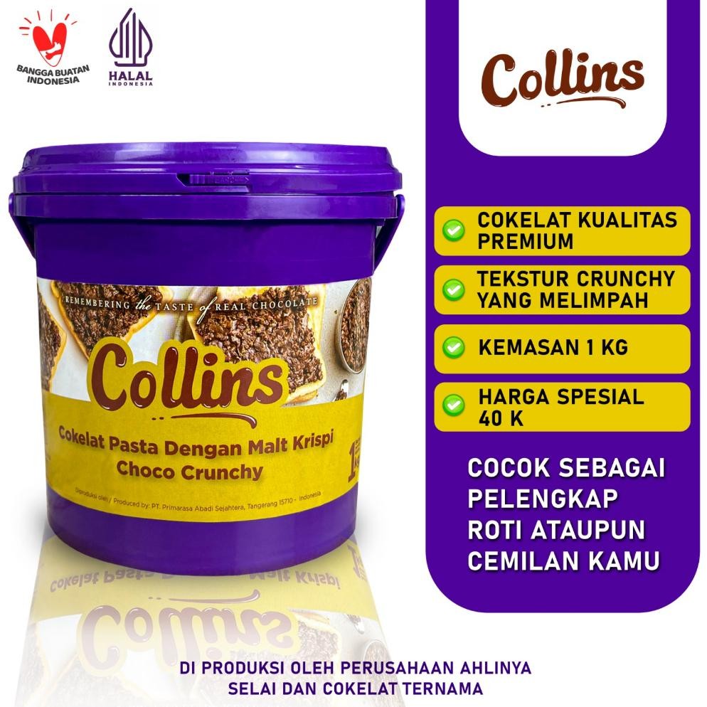 

Terlaris Collins Pasta Dengan Sereal Beras Choco Crunchy Besar 1 Kg Exp September 2026 Promo Halal Gb29