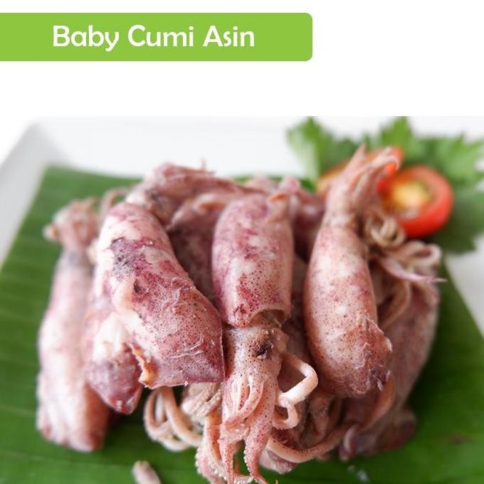 

SEAFOOD CUMI ASIN BASAH KERING TELUR IKAN LAUT 1 KG