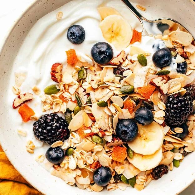 

Cod Muesli Dried Fruit Mix 1 Kg Safiya Sereal Makanan Ringan - Sereal Diet Sehat Alami Oatmeal Pk32