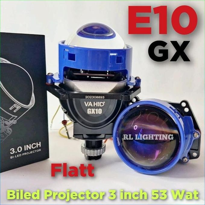 Bi-LED E10 GX Vahid | 3 inch LED Projector Dual Core Pro Lens