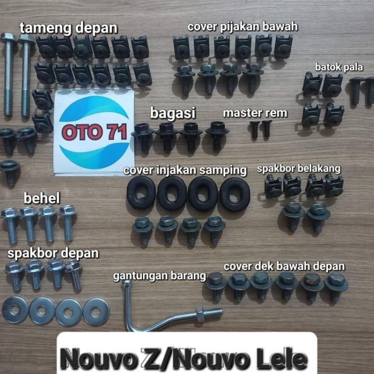 baut full  set nouvo z/ nouvo lele