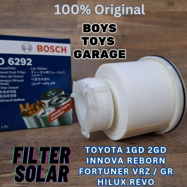 Filter Solar Toyota 1GD 2GD Fortuner VRZ GR TRD 2GD 1GD Innova Reborn Venturer 2.4 Diesel 2.8 Diesel