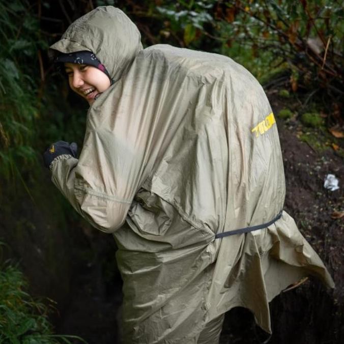 HARGA DISC - Jas hujan celana ultralight Ponco Tromax Hikelite full waterproof