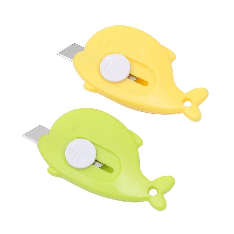 

[STORE.1234] Pisau Cutter Mini Motif Dolphin / Cutter Mini Model Dolphin / Pisau Kecil / Silet Mini Dolphin / Pisau Pemotong Kertas / Pisau KecilUnboxingPaket
