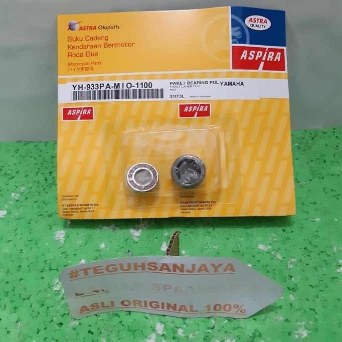 Paket Bearing Puli Pulley Yamaha Mio (HK172518RS & 6901RS) Asli Aspira