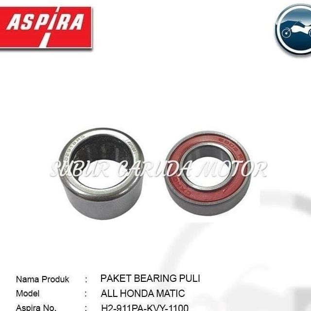 BEARING PULI VARIO 125 110 BEAT SCOOPY SPACY PULLEY LAHER BAMBU 6902
