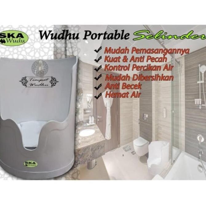 Tempat wudhu portable Modern Type silinder