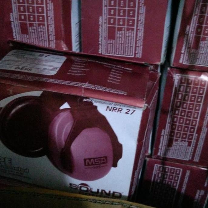 ready earmuff msa cap mounted