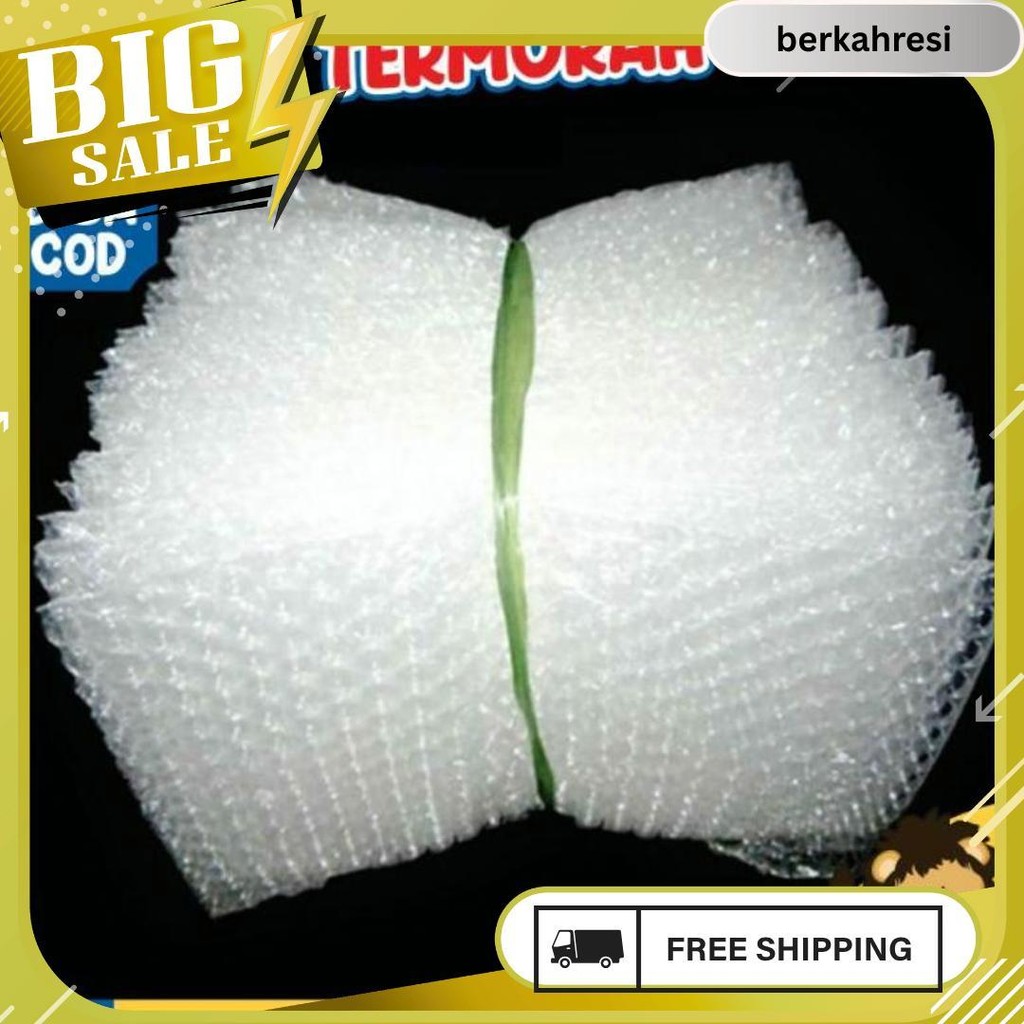 

[Promo] Bubble Wrap Untuk Extra Pengamanan Paket 6.6