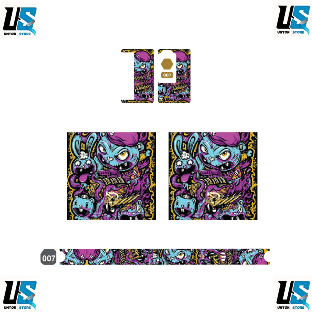 

*2Piece* Stiker Lengkap Banyak Varian Untuk B80 7 Garskin Stiker Casing Custom Bebas Dan Bayar Ditempat