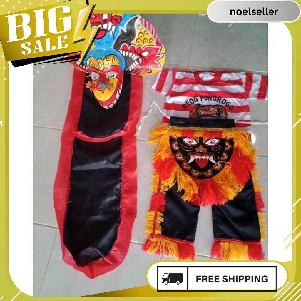 Pake Barongan Anak Dan Baju . Baju Barongan Anak Murah. Barongan Anak. Barongan Murah. Baju Reog. Ba