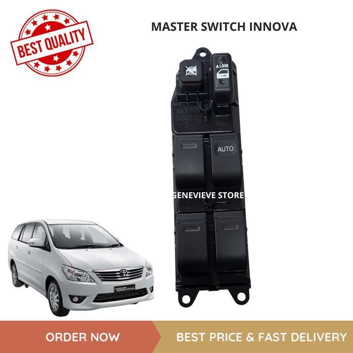Saklar Pintu Master Switch Power Window Kanan Mobil Innova Original Dan Terpercaya