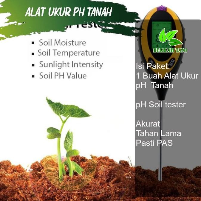ALAT UKUR PH TANAH SOIL PH TESTER AKURAT TERPERCAYA ORIGINAL DAN TERPERCAYA