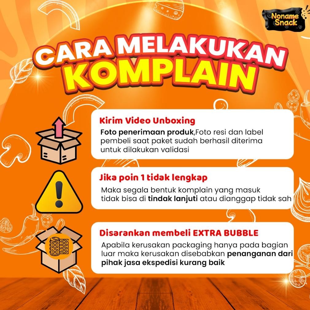 Noname Snack - Cheese Stick Cemilan Grosir 350G