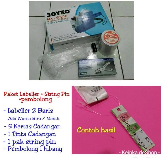 

ALAT CETAK LABEL HARGA LABELLER PEMBOLONG STRING LOOP PIN BANDROL ORIGINAL DAN TERPERCAYA