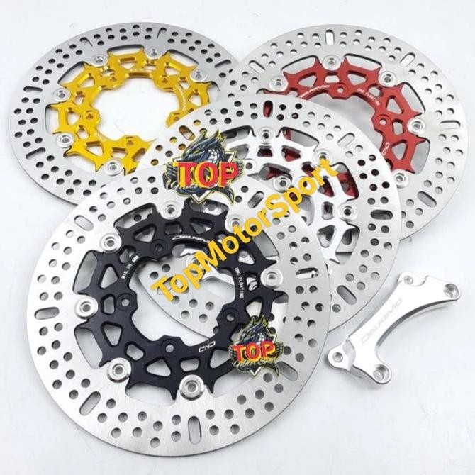 DISC BRAKE PIRINGAN CAKRAM VARIO 150 125 LUBANG 5 FLOATING DELKEVIC