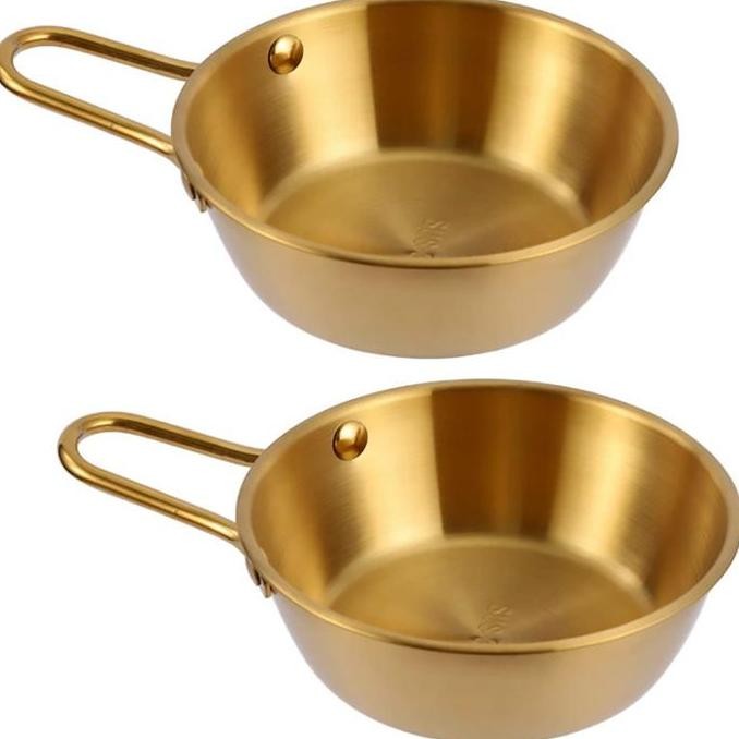 Besar Mangkok Mangkuk Saji Korea/Mangkok Makgeolli Stainless Steel 304 FA