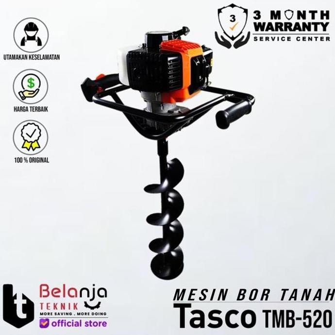 Tasco Mesin Bor Tanah Tmb 520 Auger Tmb520 Penggali Lobang Pohon