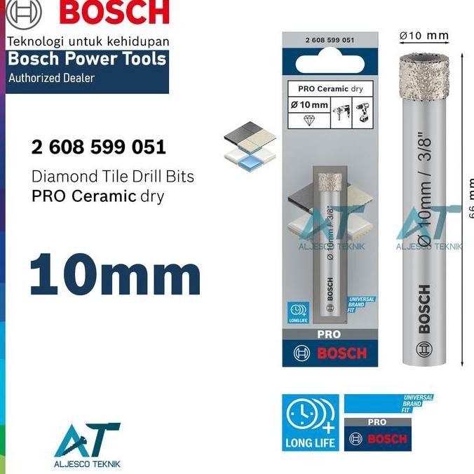 BOSCH HOLESAW MATA BOR 10MM MARMER GRANIT