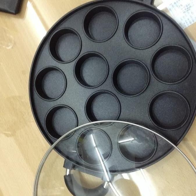 New CETAKAN 12 LUBANG DATAR WINGKO BABAT KUE CUBIT APEM MINI TELUR