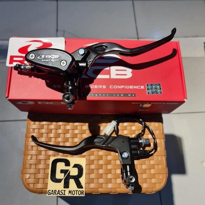 MASTER REM + HANDLE KOPLING RCB E2 NINJA 150 250 FIZ R CBR R15 AEROX VARIO SET