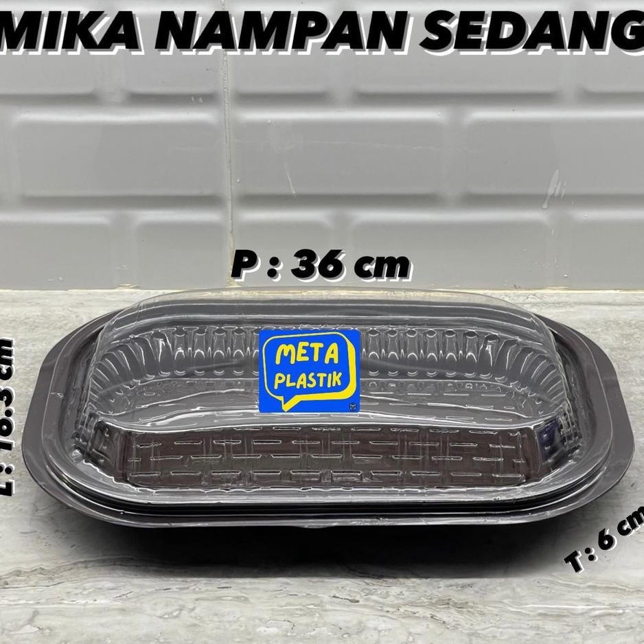 10 Pcs Mika Kue Nampan Kecil Sedang Mika Nampan Alas Kue Mika Tempat Kue Mika Tumpeng