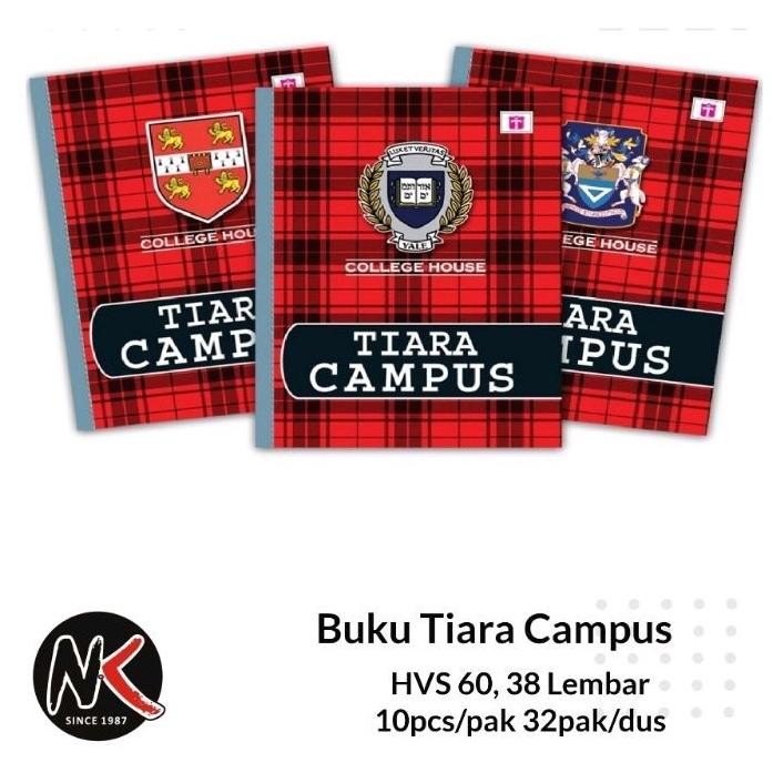 

Buku Tulis Tiara Campus Kwarto/Quarto 38 Lembar DiM