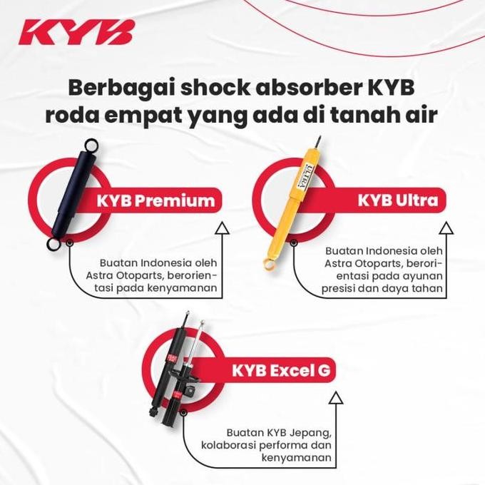 Kayaba / Kyb Premium Shockbreaker Mobil Nissan Evalia Depan