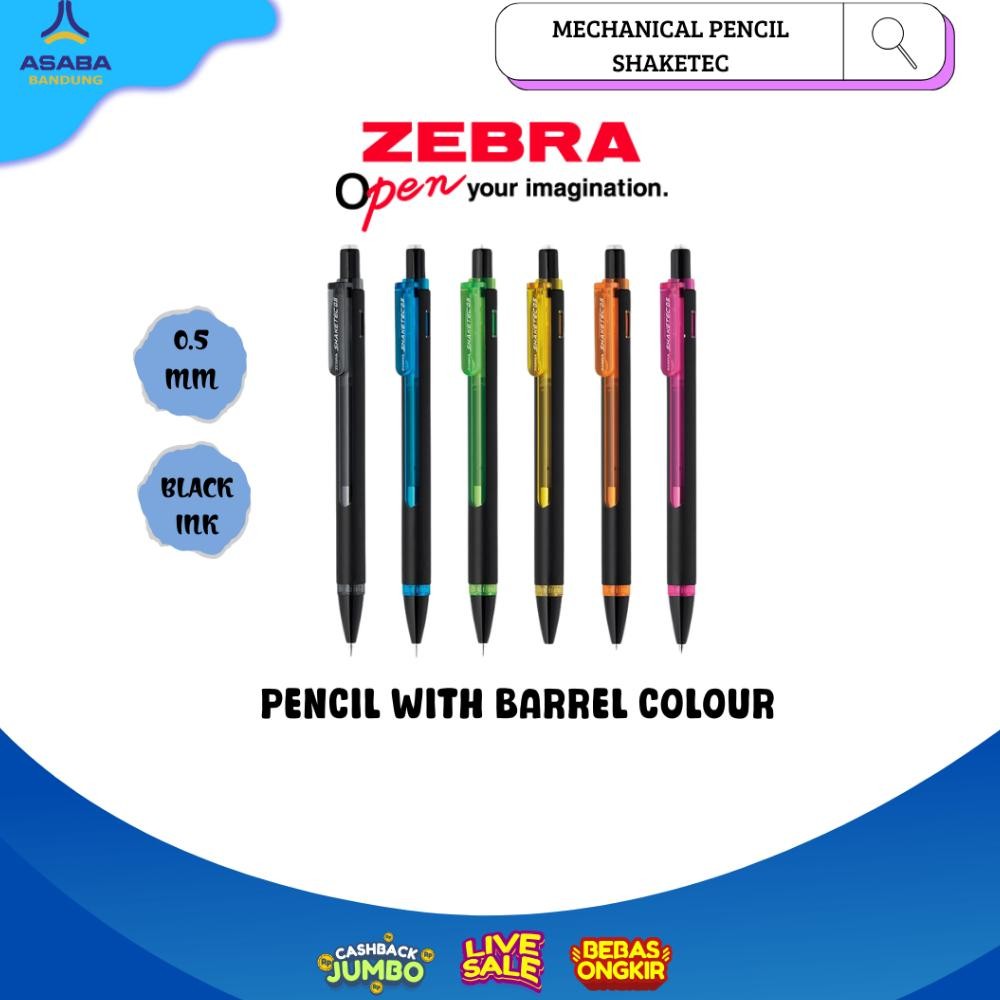 

Asaba Bandung - Zebra Pensil Mekanik Shaketec DiM