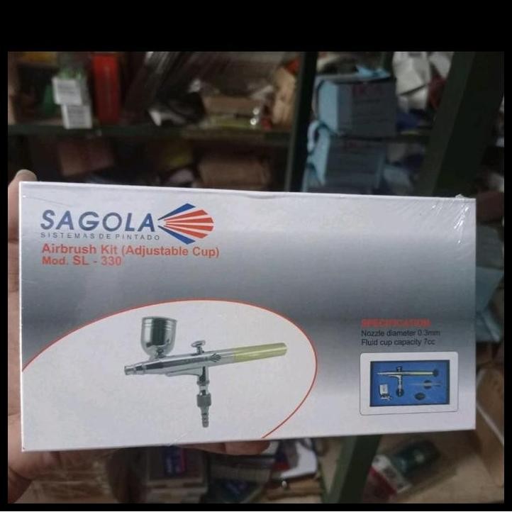 

HOT DEAL AIR BRUSH KIT PEN BRUSH SPRAY GUN LUKIS MERK SAGOLA !!!!!!