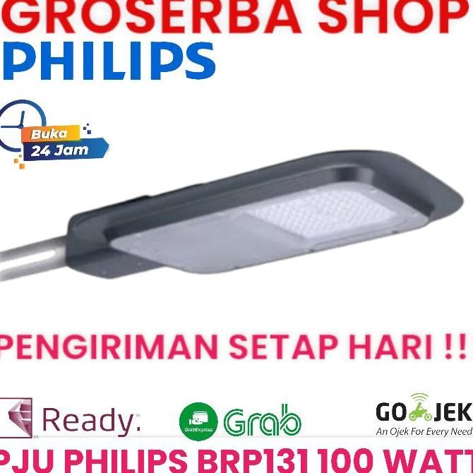 Philips Brp131 Lampu Pju 100W 4000K 12500 Lumen - Lampu Jalan Brp 131