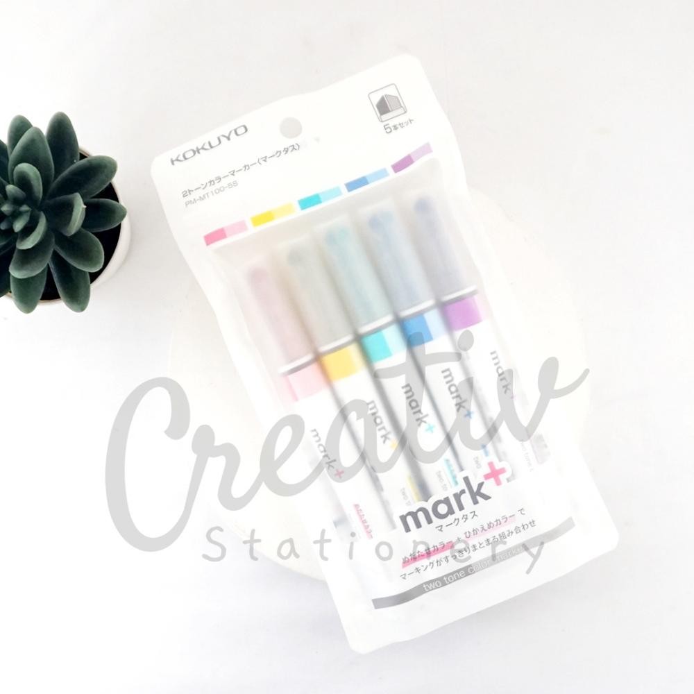 

Kokuyo Mark+ Two Tone Color Highlighter Mt100 DiM