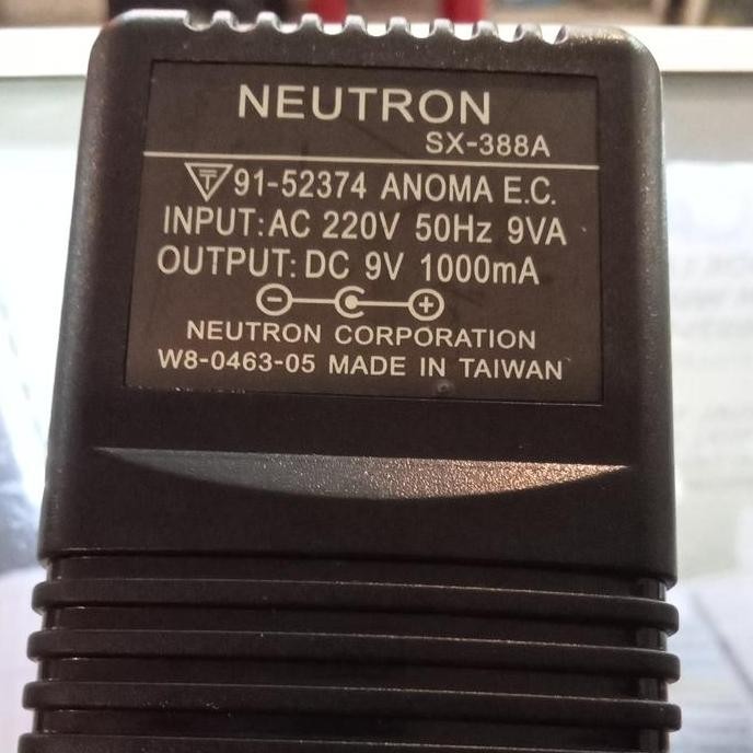 Adaptor Timbangan Digital 9V 1000Ma / 12V 1000Ma Universal