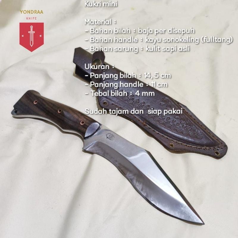 Pisau Bushcraft Fulltang Terlaris Best Quality 100% Original