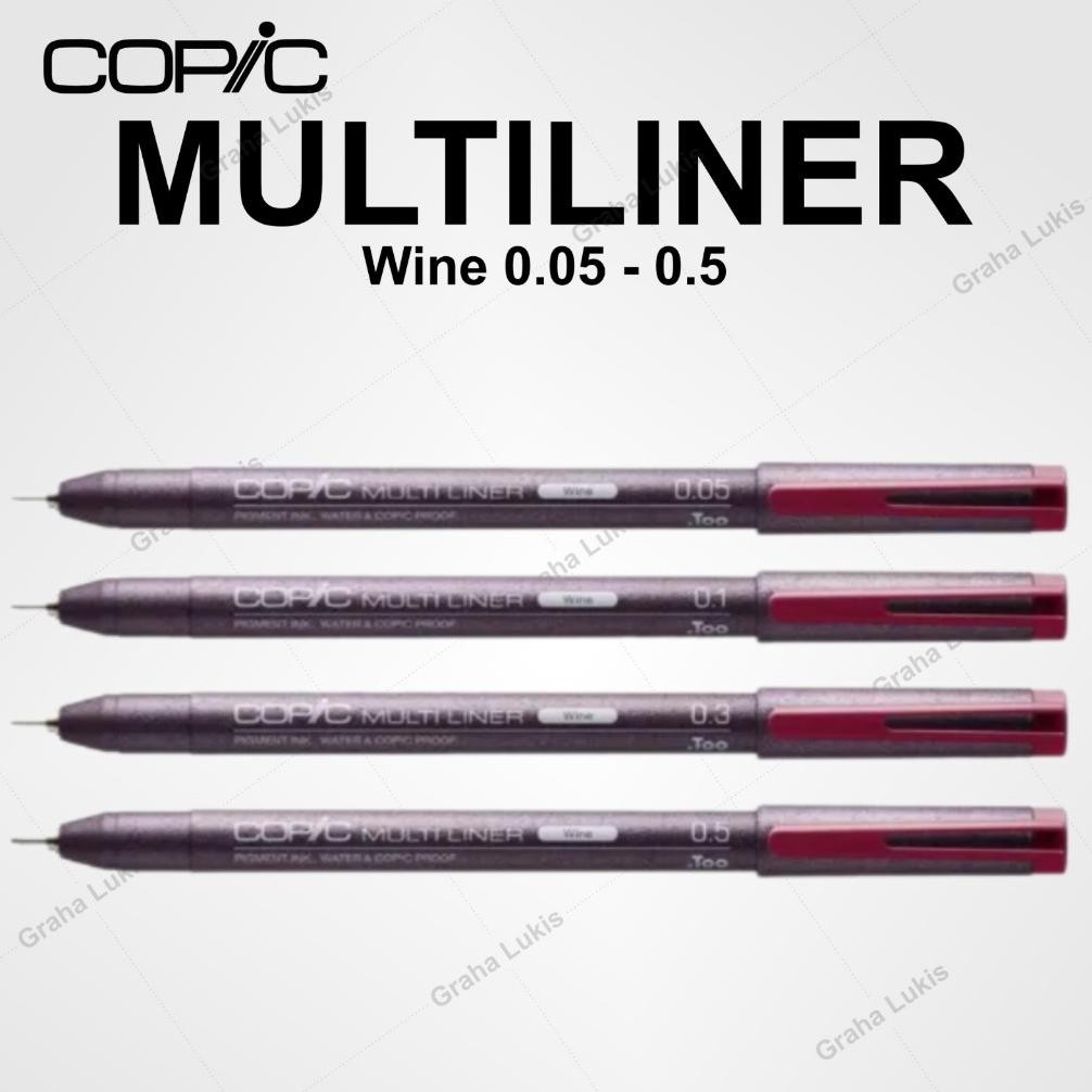 

Copic Multiliner Wine 005 - 05 / Drawing Pen Copic Wine DiM
