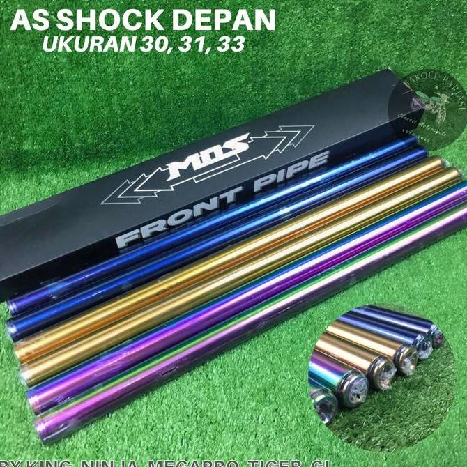 AS SHOCK DEPAN 30 31 33 26MM RAINBOW NINJA MP TIGER GL RX KING MOZ