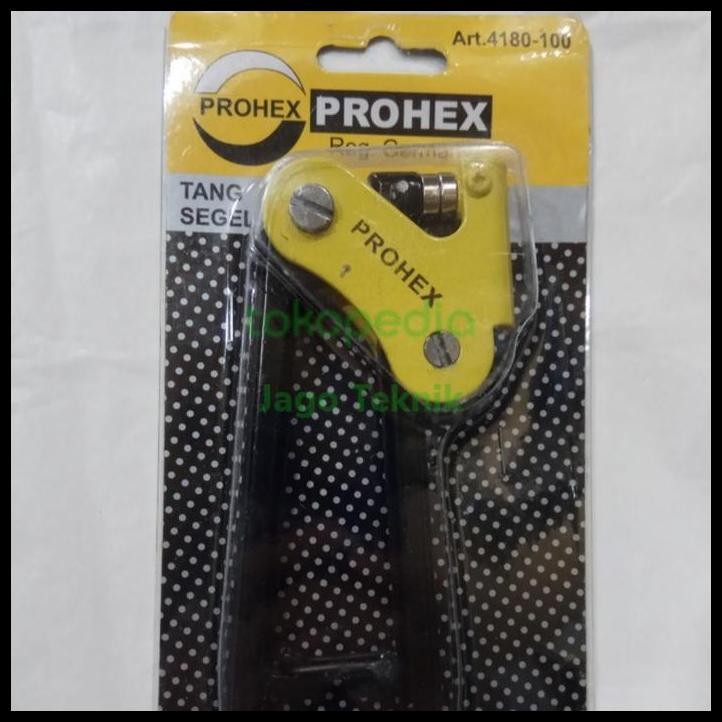 HOT DEAL PROHEX TANG SEGEL 4180-100 / TANG SEGEL PLN PROHEX / TANG SEGEL TIMAH